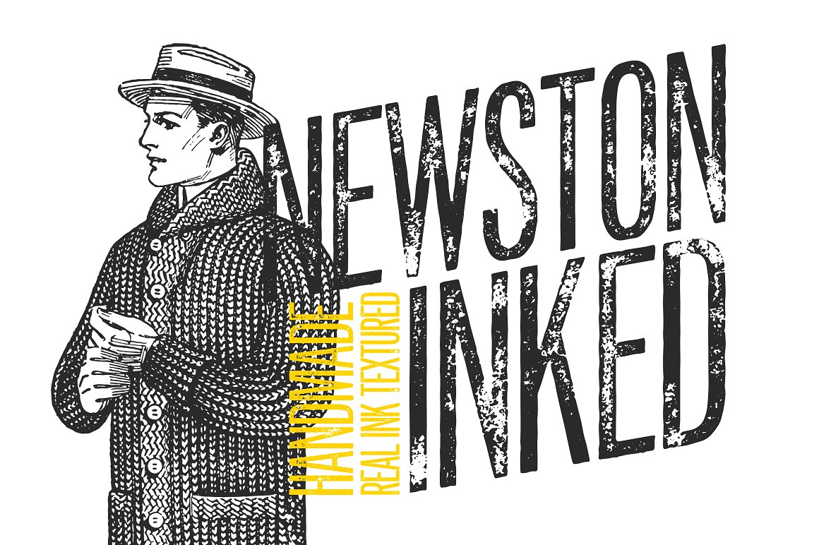 Newston Inked Typeface