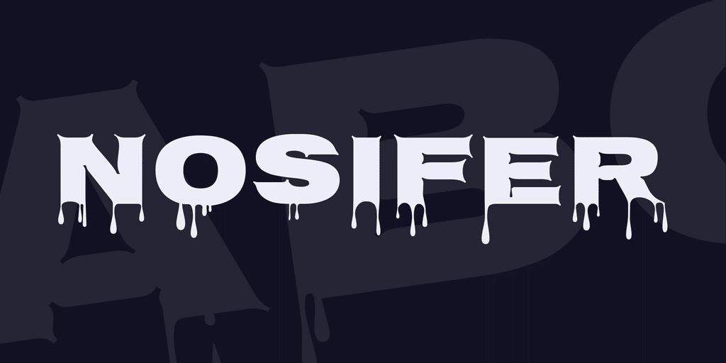 Nosifer Font