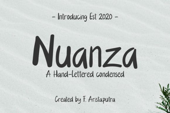 Nuanza Script Font