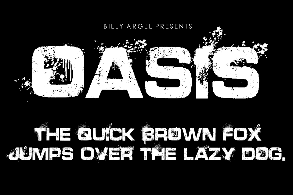 Oasis Font