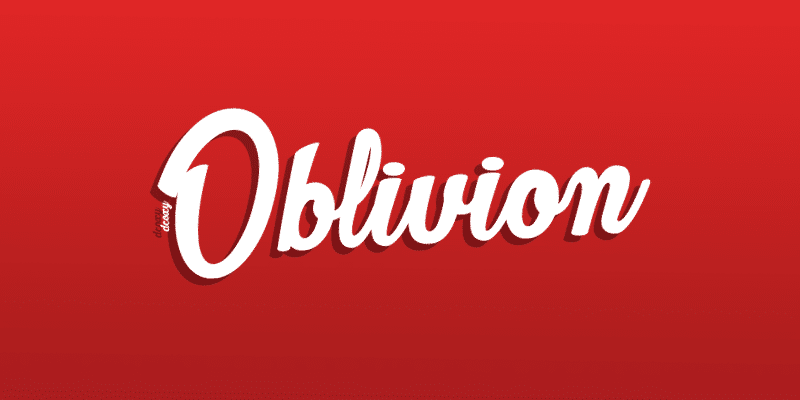 Oblivion Font