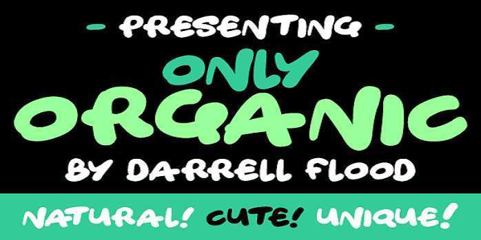 Only Organic Font Family