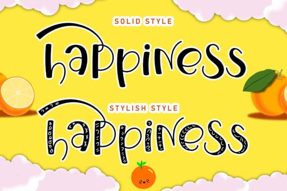 Orange Milkshake Script Font