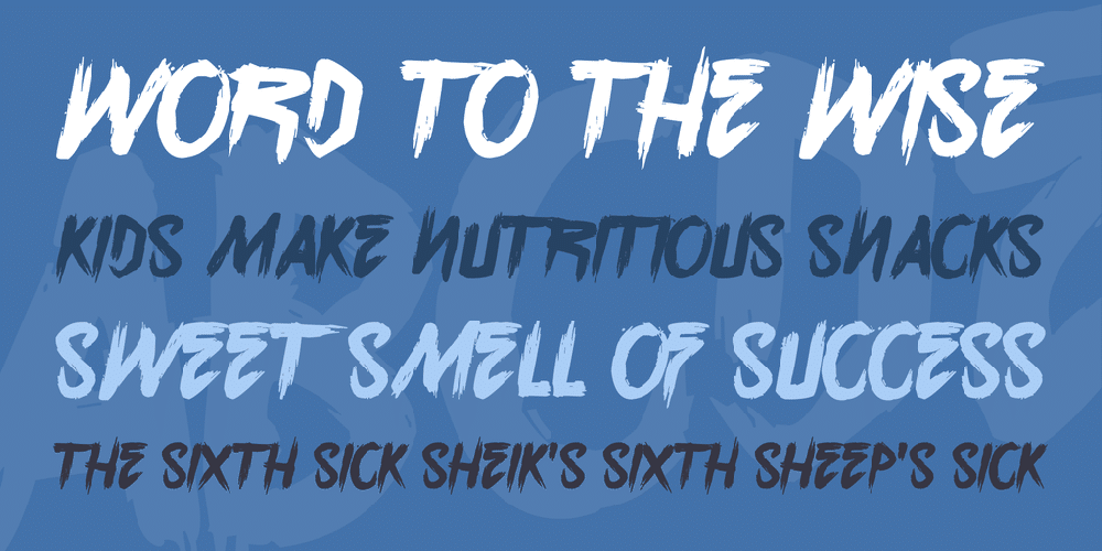 Overdrive Sunset Font