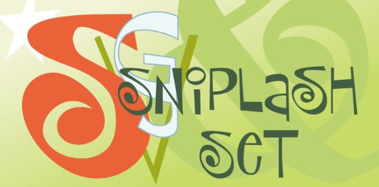 P Sniplash Font