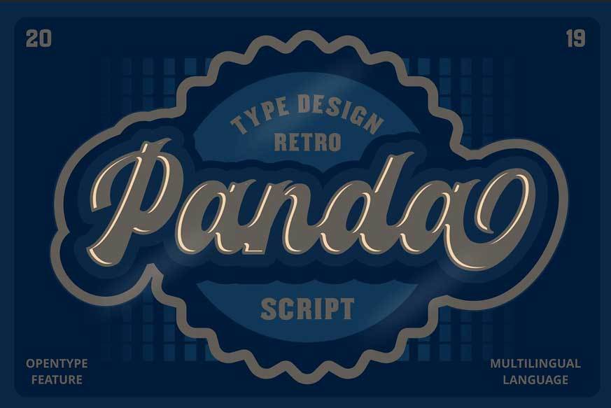 Panda Script Font