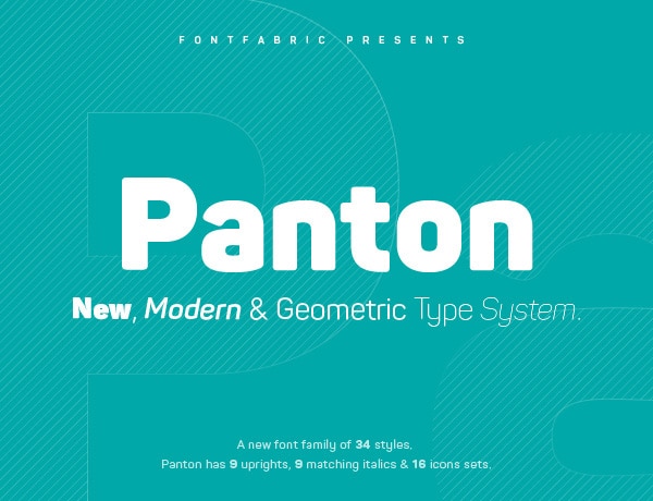 Panton Font Family