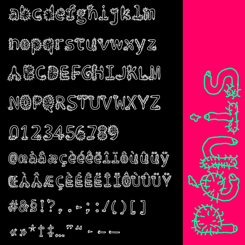 Penis Typography Regular Font