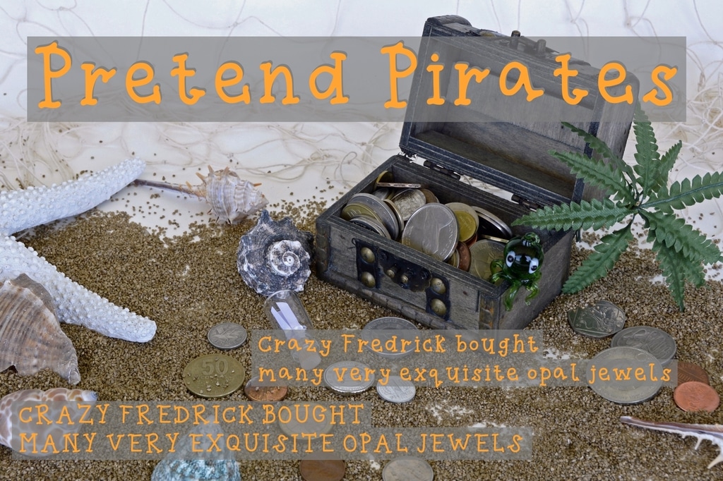 Pretend Pirates Font