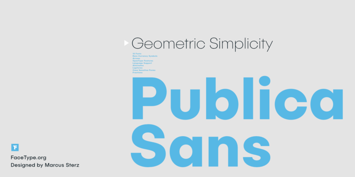 Publica Sans Font Family