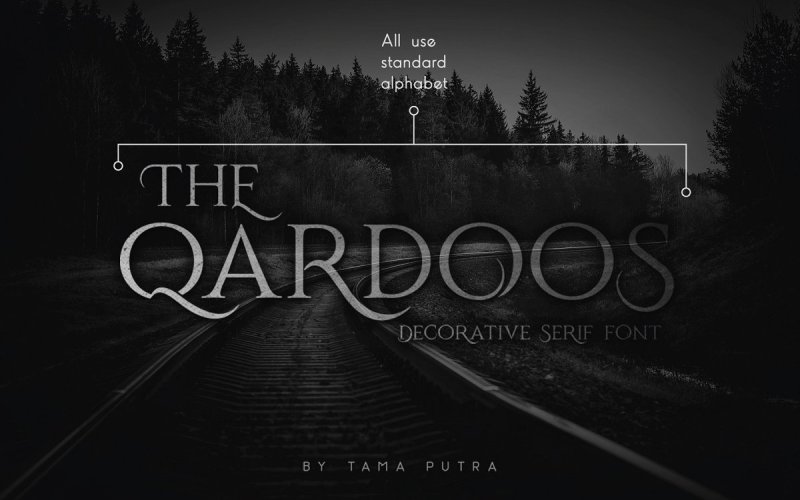 Qardoos Serif Font