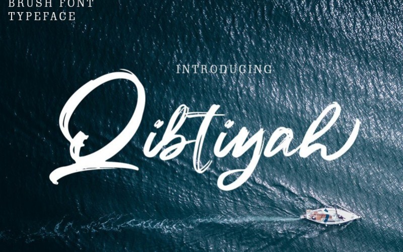 Qibtiyah Brush Font
