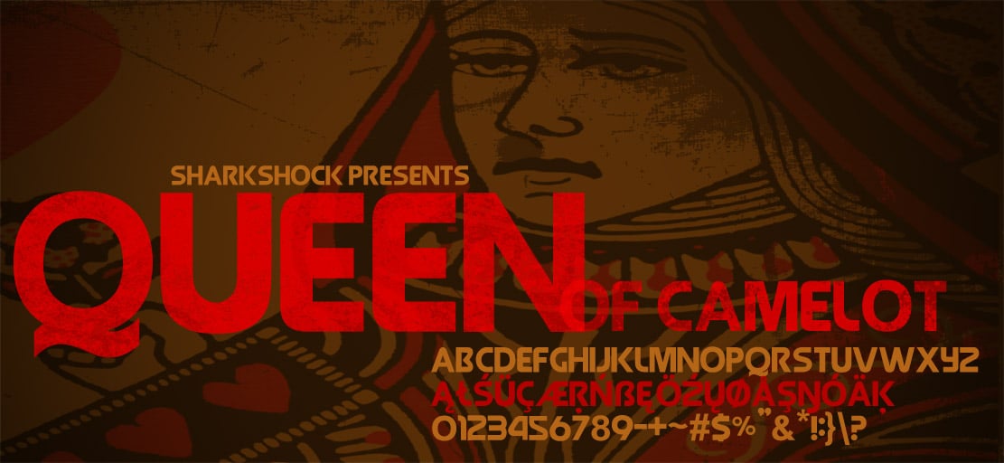 Queen Of Camelot Font