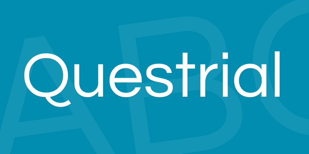 Questrial Font