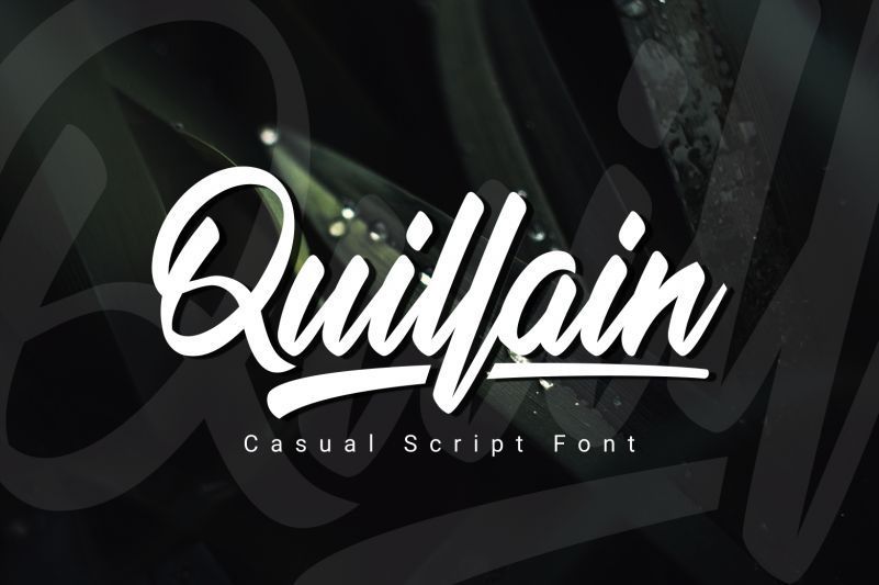 Quillain Script Font