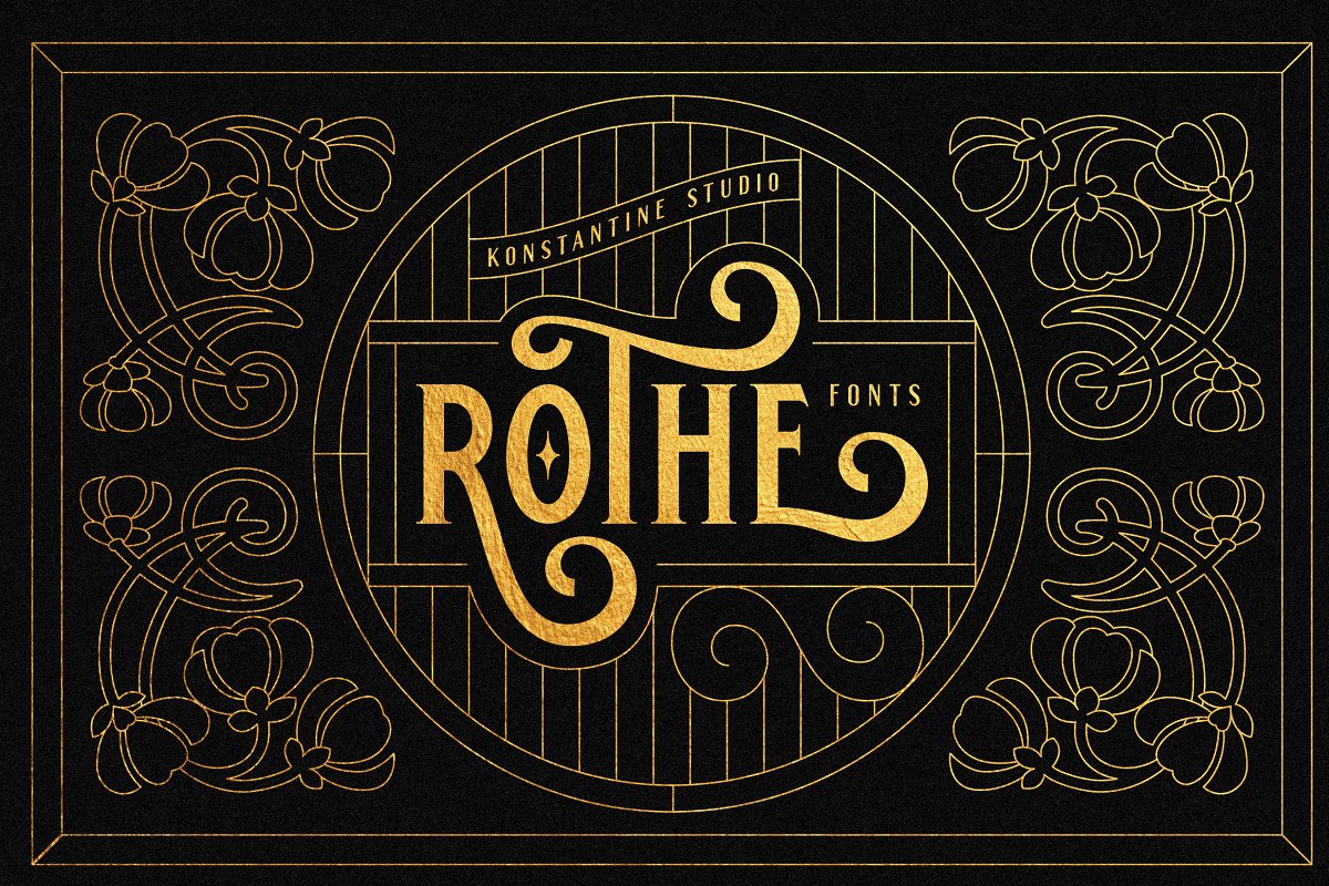 ROTHE Vintage Font