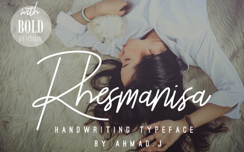 Rhesmanisa Signature Font