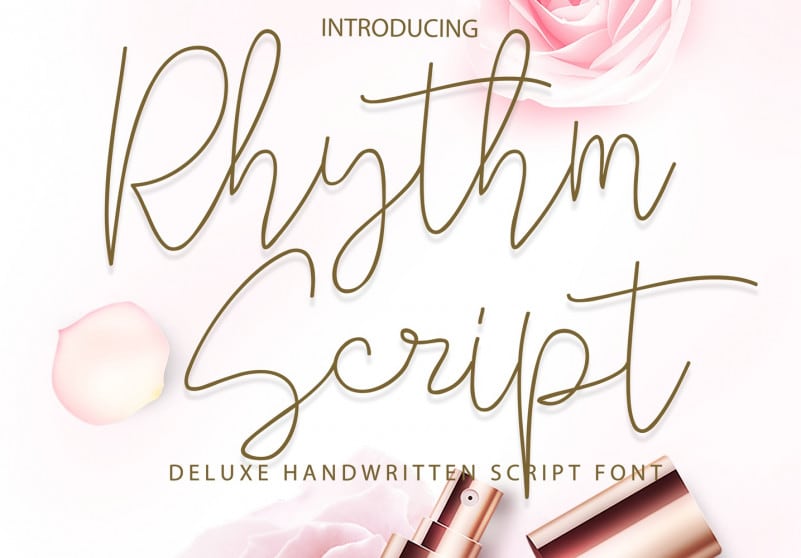 Rhythm Script Font