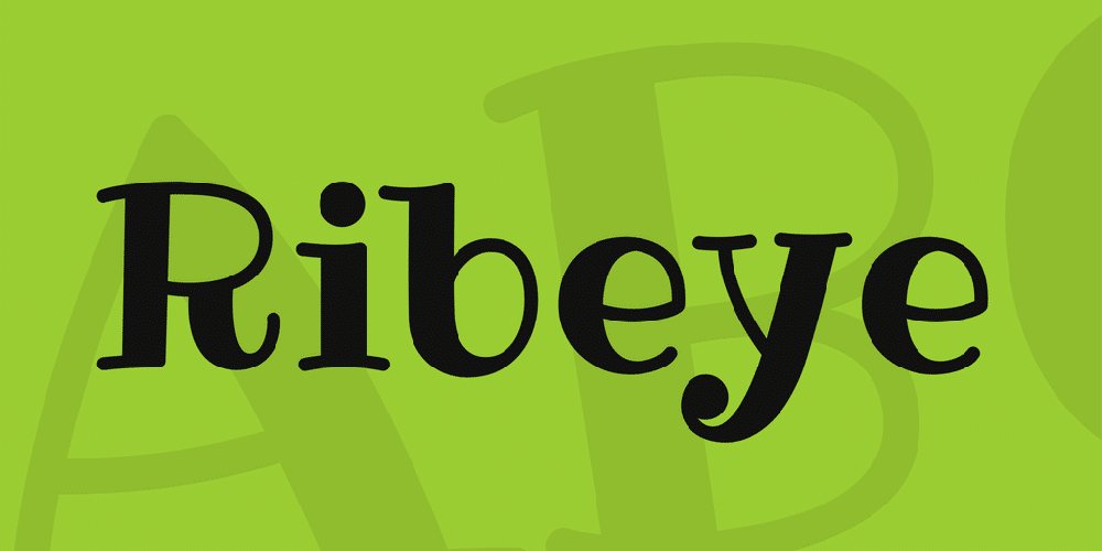 Ribeye Font