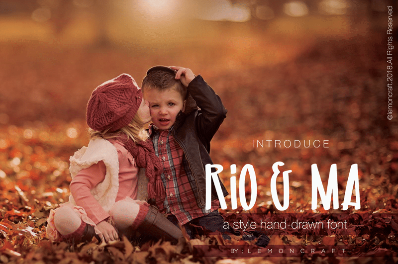 Rio Ma Script Font