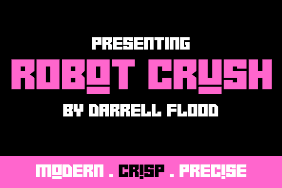 Robot Crush Font