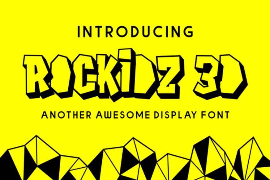 Rockidz D Font