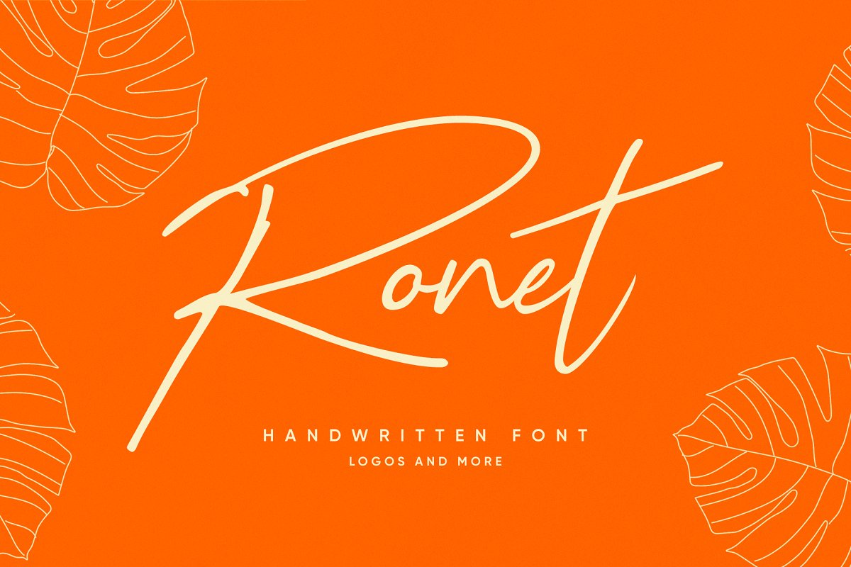 Ronet Script Font