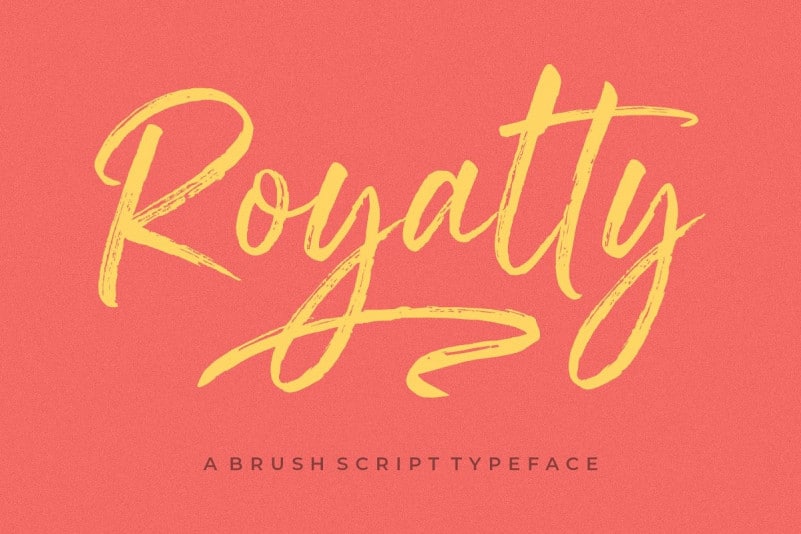 Royalty Brush Font