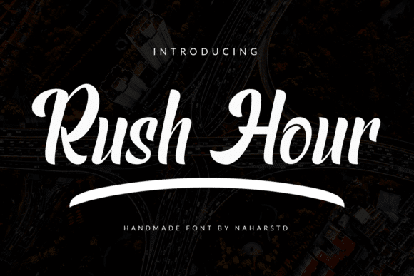 Rush Hour Script Font