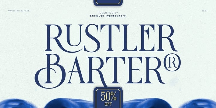 Rustler Barter® Serif Font