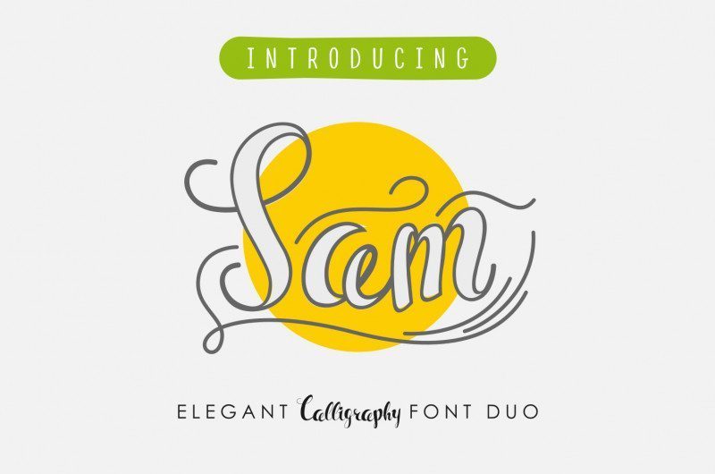 Sam Script Font