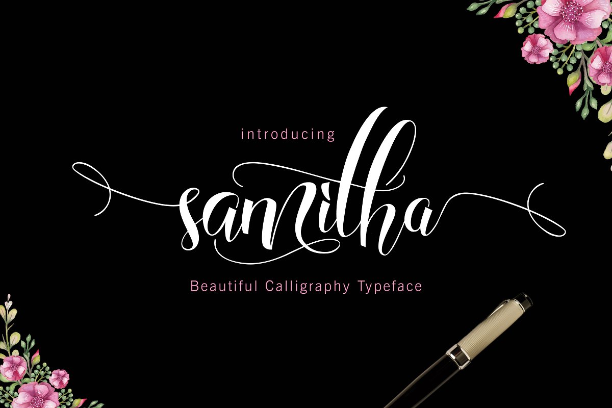 Samitha Script Font