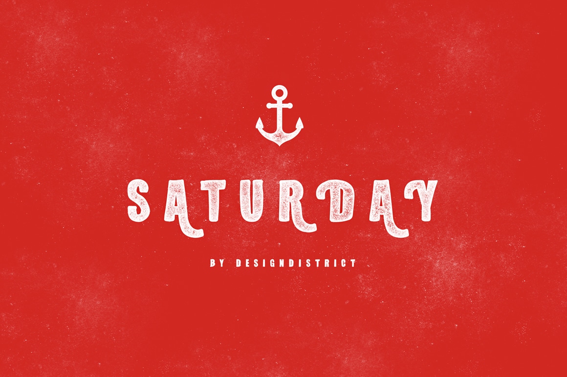 Saturday Typeface
