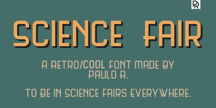 Science Fair Font