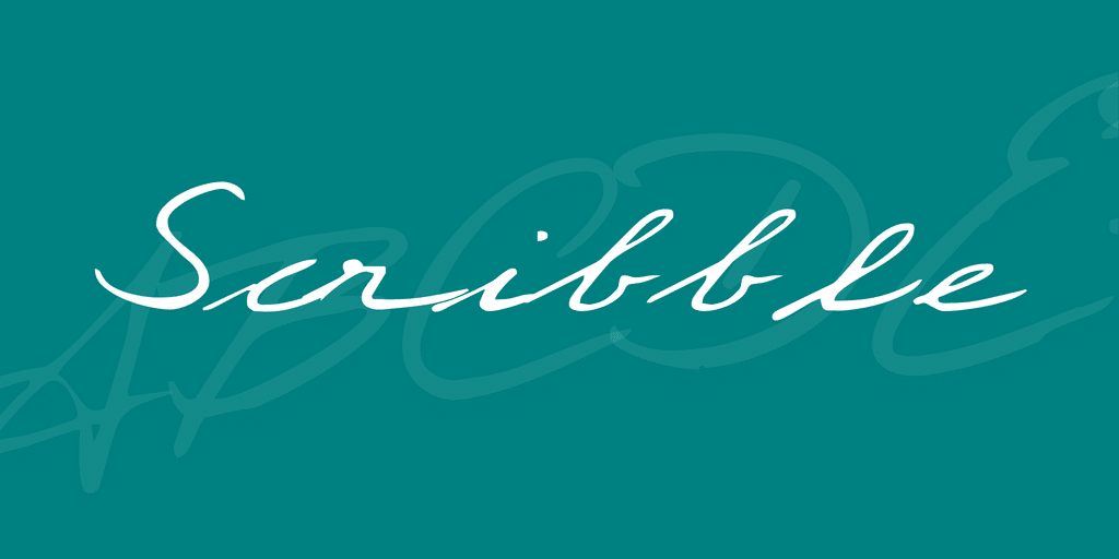 Scribble Font