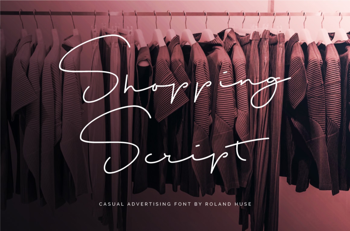 Shopping Script Font