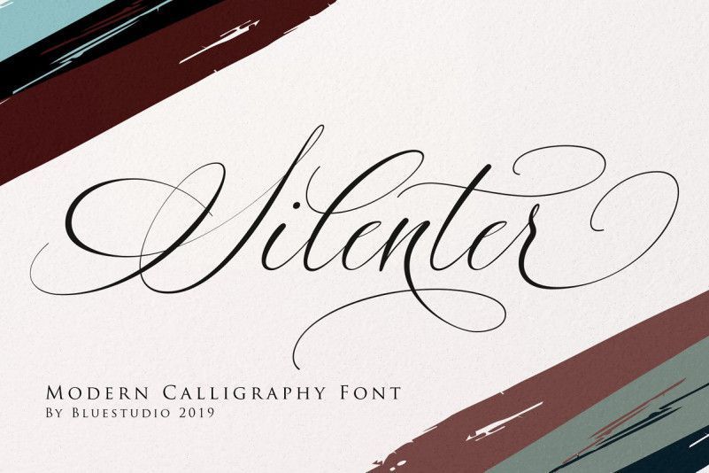 Silenter Calligraphy Font