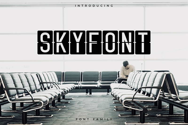 Skyfont Font