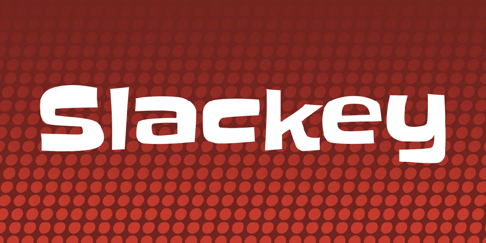 Slackey Font