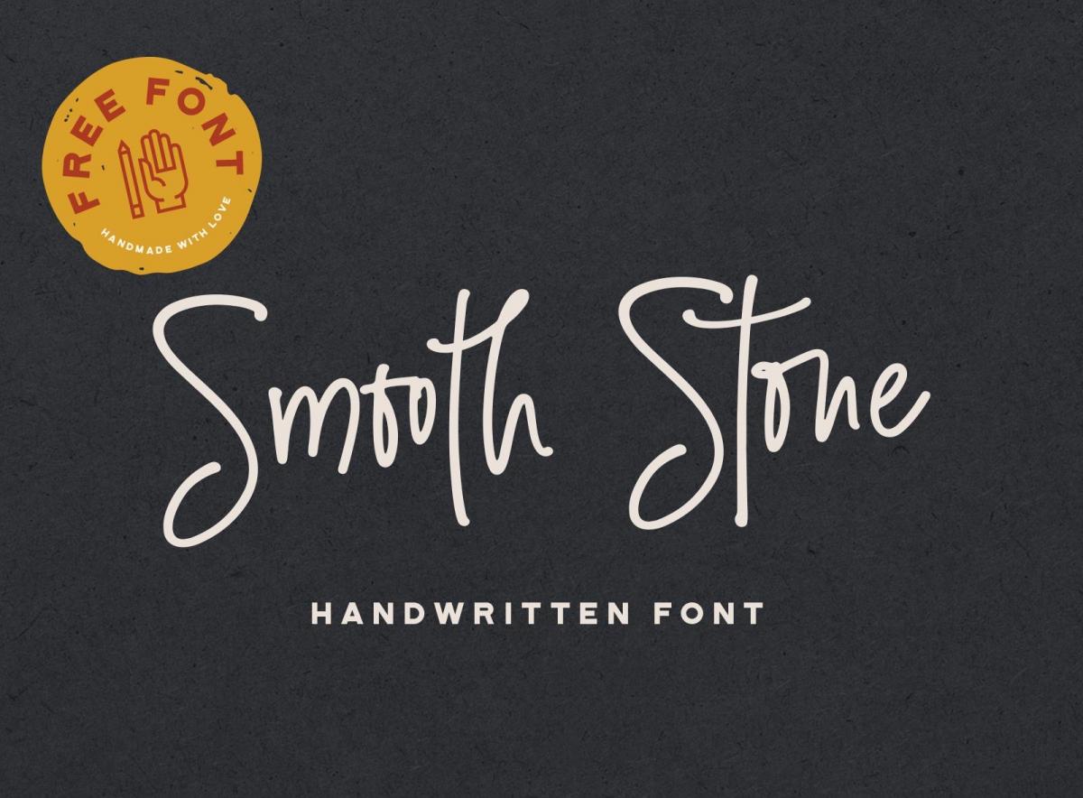 Smooth Stone Script Font