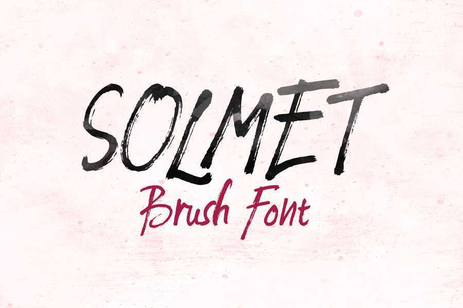 Solmet Marker Font Free