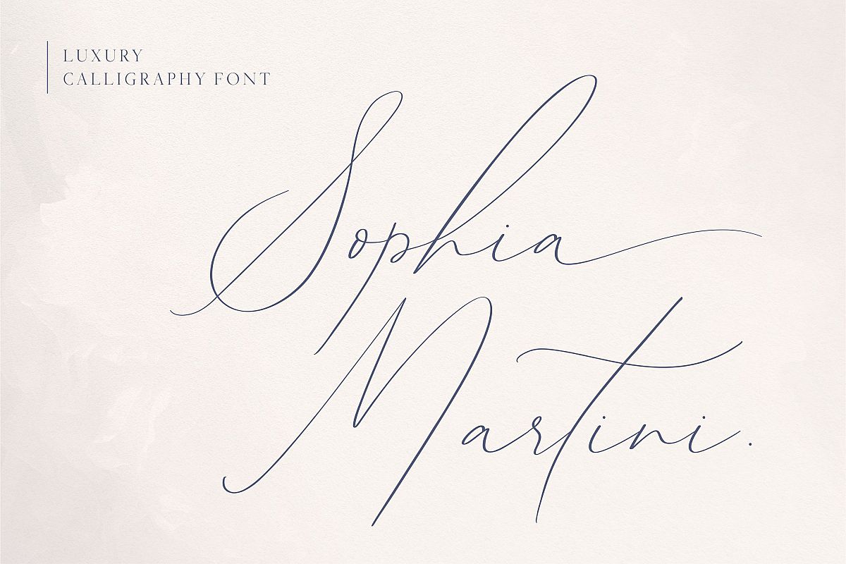 Sophia Martini Handwritten Font