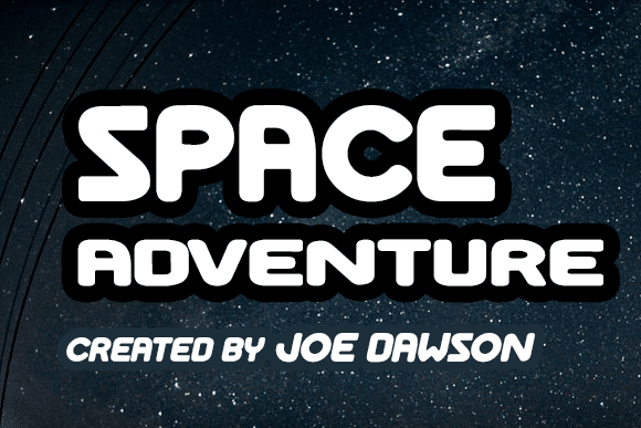 Space Adventure Font