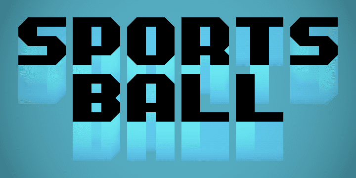 Sports Ball Font