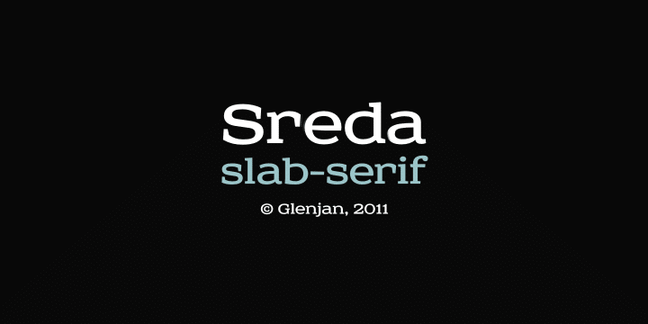 Sreda Font