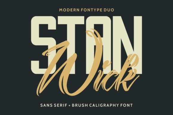 Stanwick Caligraphy Font