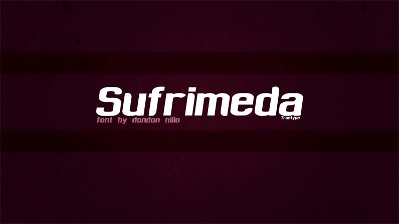 Sufrimeda Font