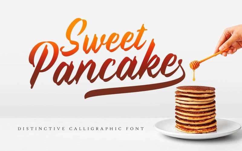 Sweet Pancake Script Font