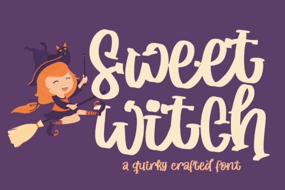 Sweet Witch Script Font