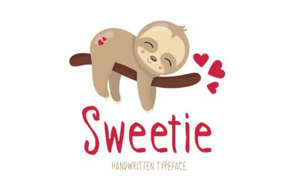 Sweetie Display Font